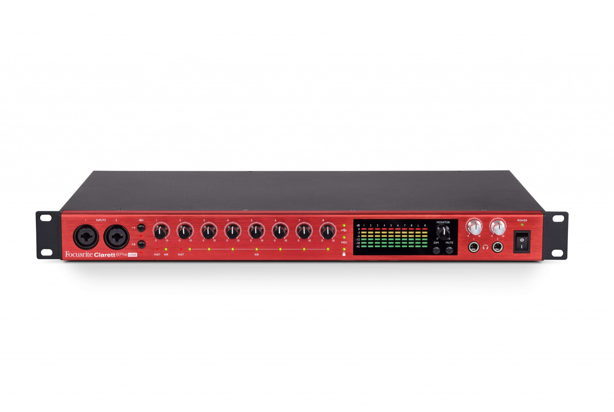 Focusrite Clarett+ 8 Pre USB Turntable Dealer